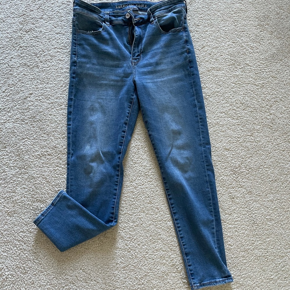 High rise Jean Jegging